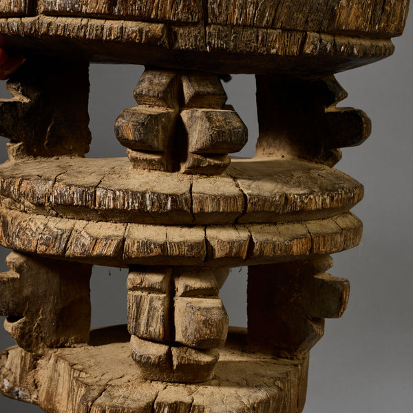A DREAMY STOOL FROM THE DOGON TRIBE OF MALI WEST AFRICA( No 6214 )