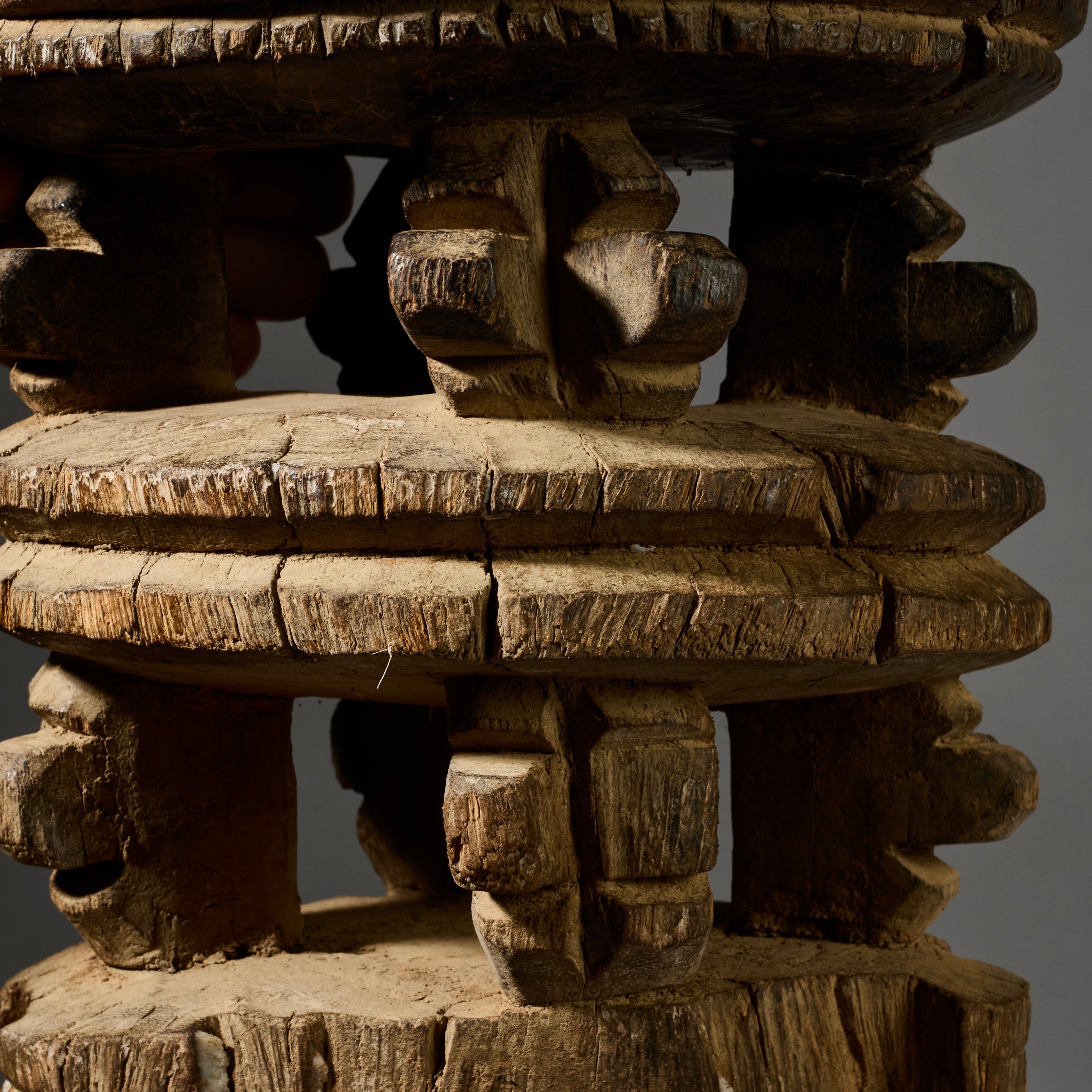 A DREAMY STOOL FROM THE DOGON TRIBE OF MALI WEST AFRICA( No 6214 )