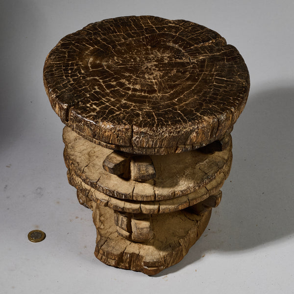 A DREAMY STOOL FROM THE DOGON TRIBE OF MALI WEST AFRICA( No 6214 )
