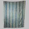 *A STRIPED INDIGO WOMANS CLOTH, NORTHERN GHANA ( No 2786 )