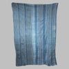 A THIN STRIPED INDIGO WOMANS CLOTH, NORTHERN GHANA ( No 2785 )