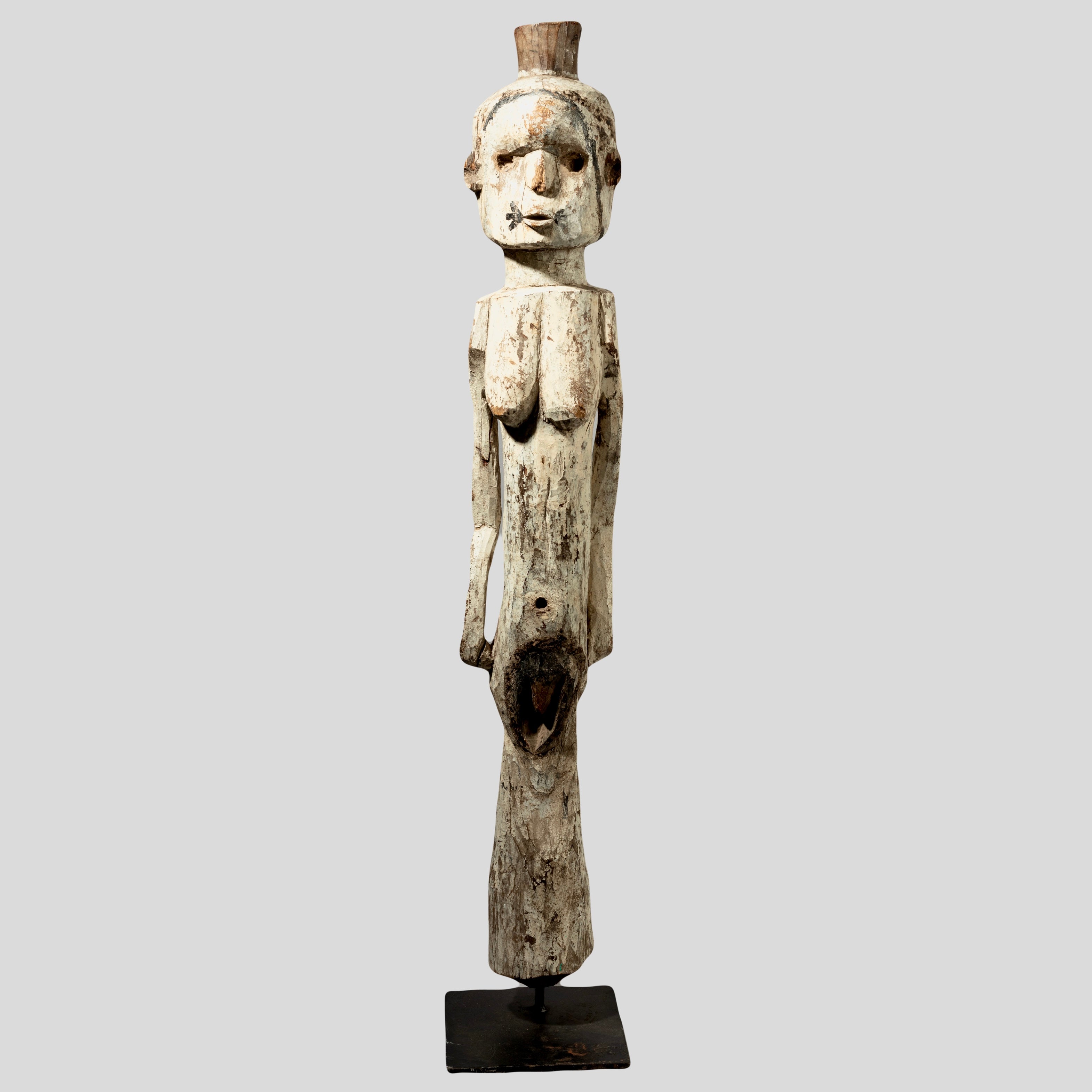 A LARGE 130CM TIV SCULPTURE FROM NIGERIA EX UK COLLECTION [ No 4452]