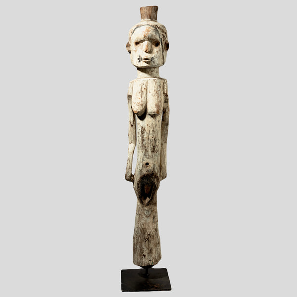 A LARGE 130CM TIV SCULPTURE FROM NIGERIA EX UK COLLECTION [ No 4452]