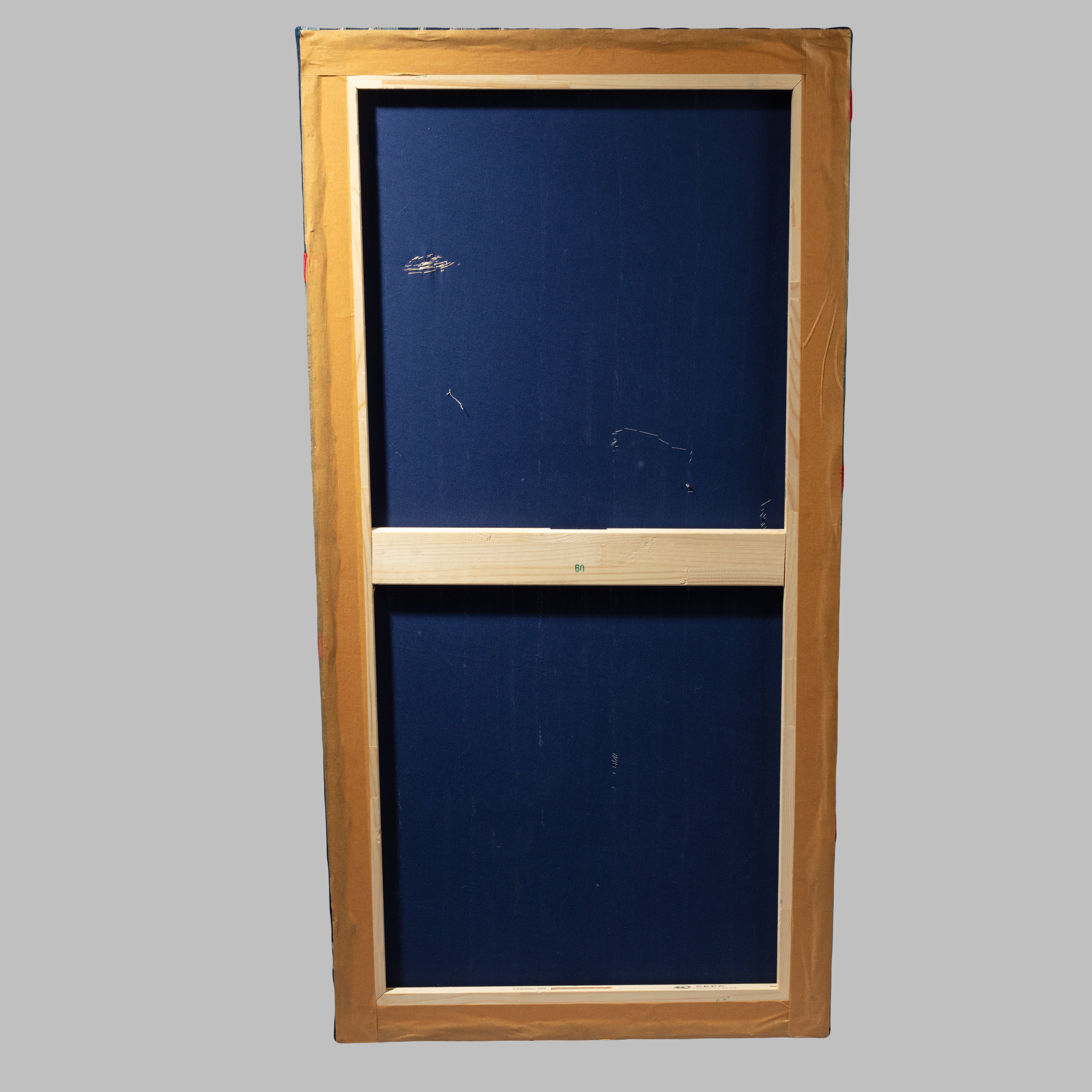 A GORGEOUS GRAPHIC + SPATIAL EWE TRIBE CLOTH FROM GHANA ( No 4632)