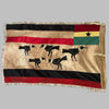 A CHARMING  ASAFO FLAG FROM THE FANTE TRIBE OF GHANA W.AFRICA (No 4721 )