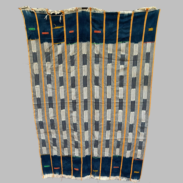 A FINE NUPE TRIBE  WOMANS CLOTH, NIGERIA ( No 4696 )
