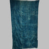 A BEAUTIFUL BLUE PATINATED INDIGO WOMANS CLOTH, MOSSI TRIBE BURKINA FASO ( No 4915 )