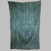 A WELL USED INDIGO STRIPED WOMANS CLOTH, NORTHERN GHANA ( No 5010 )
