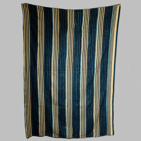 A BOLD STRIPED WOMANS CLOTH, NORTHERN GHANA ( No 5011)
