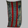 A GRAPHIC DESIGN NDOP PURE COTTON ANTIQUE TEXTILE, BAMILEKE TRIBE CAMEROON ( No 5072 )