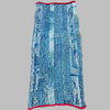 A PRETTY PATTERNED NDOP STRIP WEAVE FABRIC FROM BAMILEKE TRIBE OF CAMEROON( No 5108 )