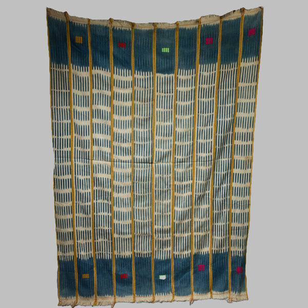 A RADIANT BAULE TRIBE WOMANS CLOTH, IVORY COAST  ( No 5171 )