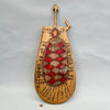 A WONDERFUL ANIMAL MAGIC SQUARE WRITING BOARD FROM HAUSA TRIBE NIGERIA ( No 4383 )