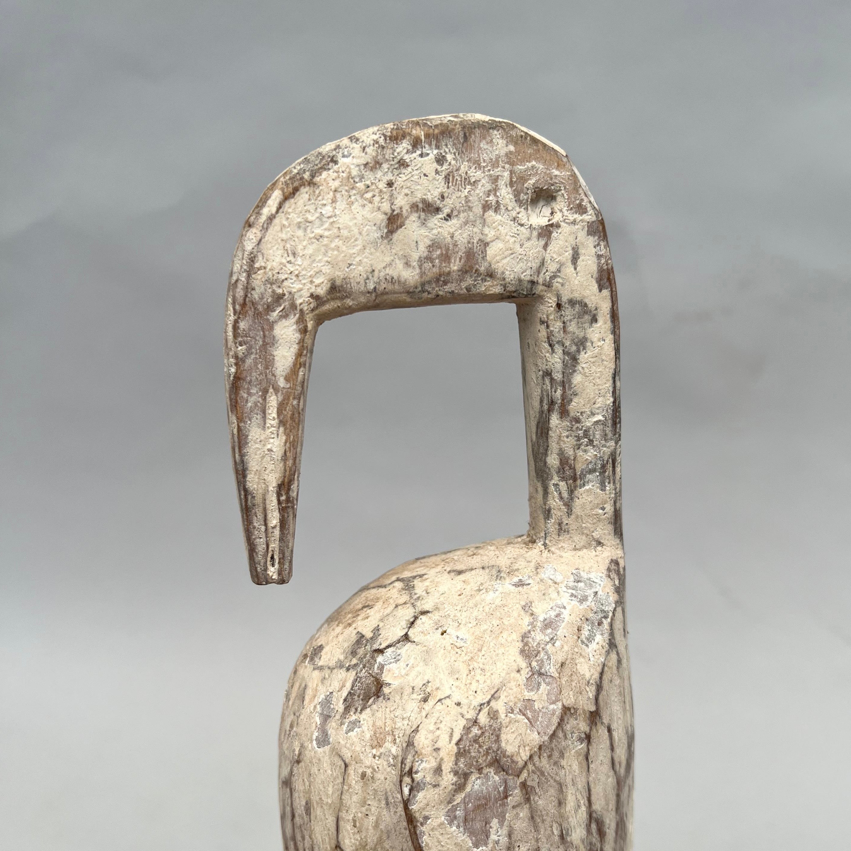 A HIGHLY STYLISED BIRD NATURE SPIRIT, ADAN TRIBE GHANA ( No 4388)