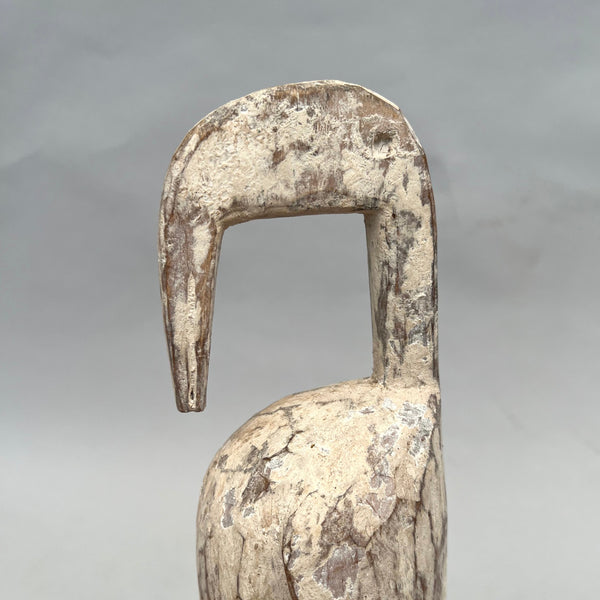 A HIGHLY STYLISED BIRD NATURE SPIRIT, ADAN TRIBE GHANA ( No 4388)