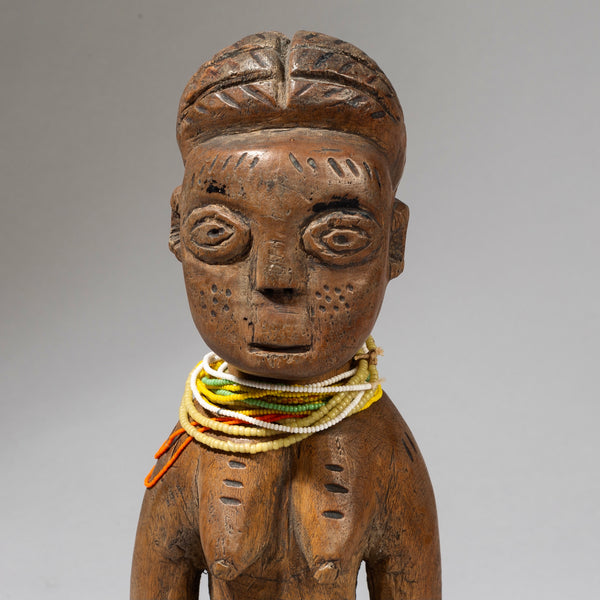 A LARGE + ROBUST VENAVI DOLL FROM EWE TRIBE GHANA ( No 413)