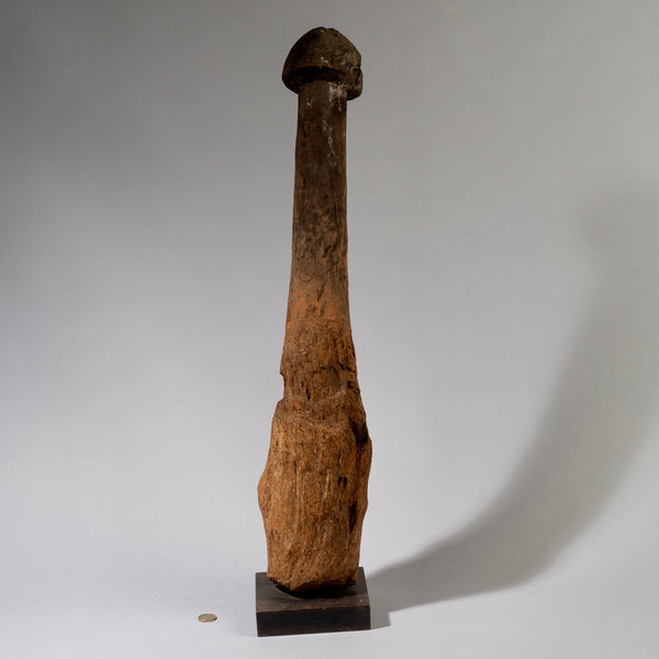 A MASSIVE PHALLIC SYMBOL ALTAR OBJECT FROM THE SOMBA TRIBE OF NORTHERN TOGO W.AFRICA ( No 783)