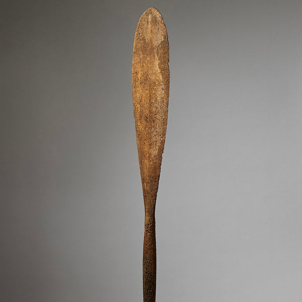 A CORAL TEXTURED OAR FROM INDONESIA ( No 4022)