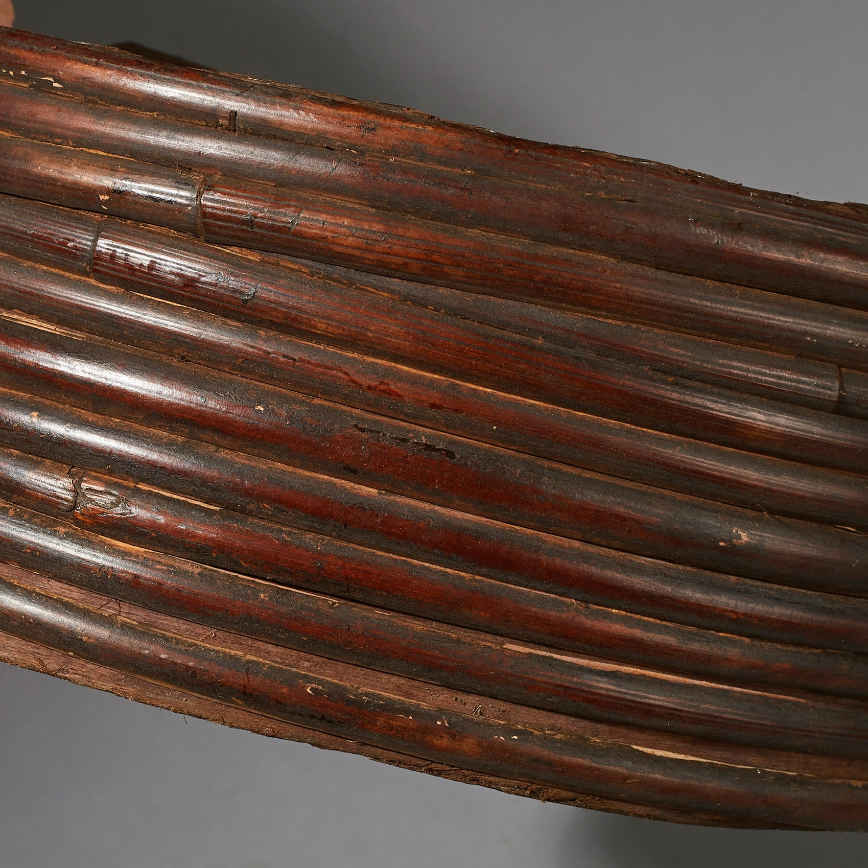 A TRADITIONAL BAMBOO +BARK BELT FROM PAPUA NEW GUINEA (No 2658)