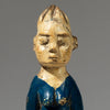 A TALLER THAN AVERAGE PAINTED VENAVI DOLL FROM EWE TRIBE OF GHANA W.AFRICA ( No 520)