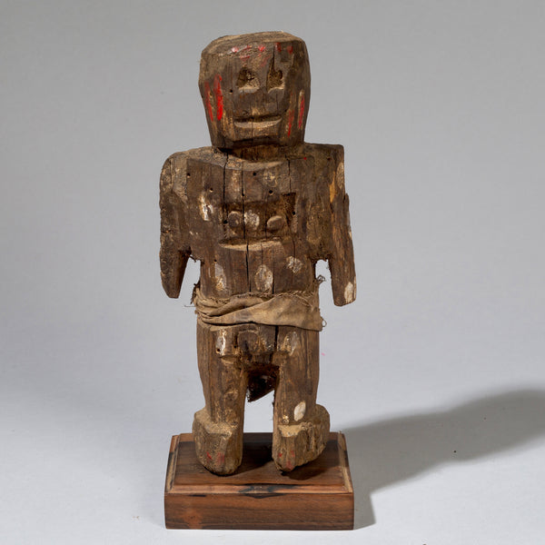 A RUSTIC ALTAR FIGURE FROM THE LOSSO TRIBE OF NORTHERN TOGO W AFRICA ( No 351)