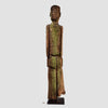 A LARGE FIGURAL POST, KONSO TRIBE OF ETHIOPIA, E.AFRICA ( No 1090)