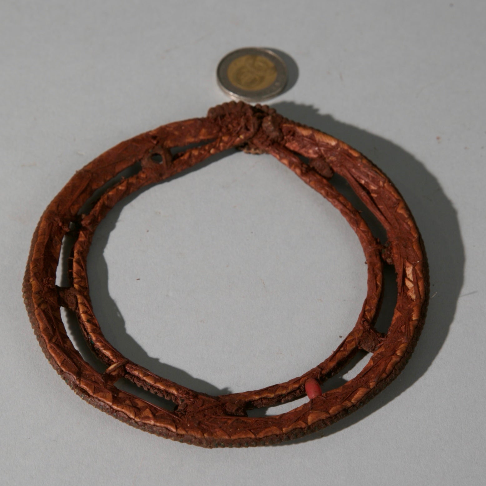 A MULTIDIMENSIONAL NECKLACE, MUCUBAL TRIBE ANGOLA SE AFRICA ( No 3969)