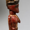 A RADICALLY RED ATTYE COLON FIGURE FROM THE IVORY COAST  ( No 729 )