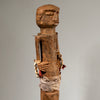 A TALL FETISH GUARDIAN FIGURE, FON TRIBE OF BENIN W.AFRICA ( No 713 )