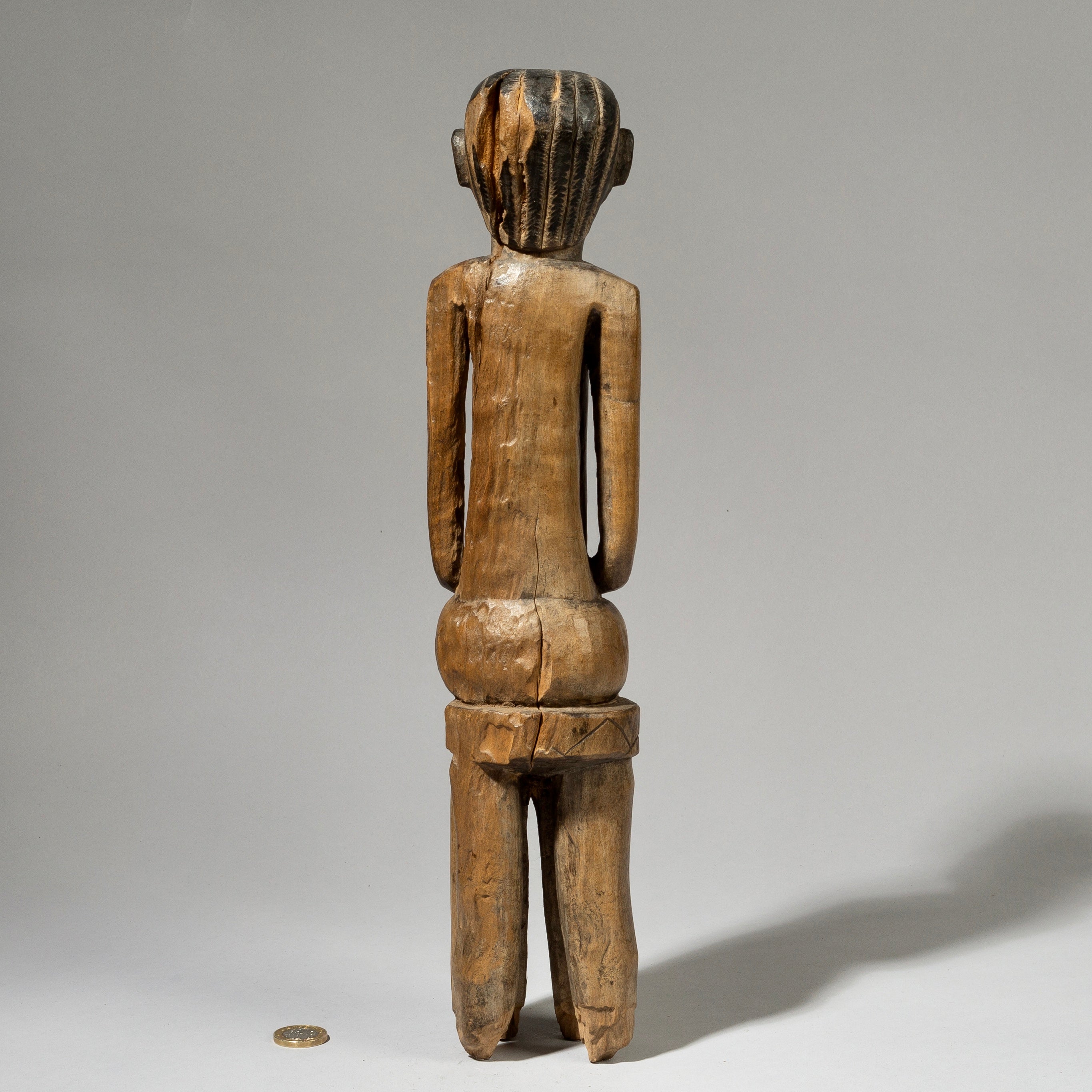 A TALL ALTAR FIGURE FROM TANZANIA ( No 597)