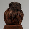 A SEED, FIBRE + LEATHER DOLL, HIMBA TRIBE NAMIBIA (No 3879  )