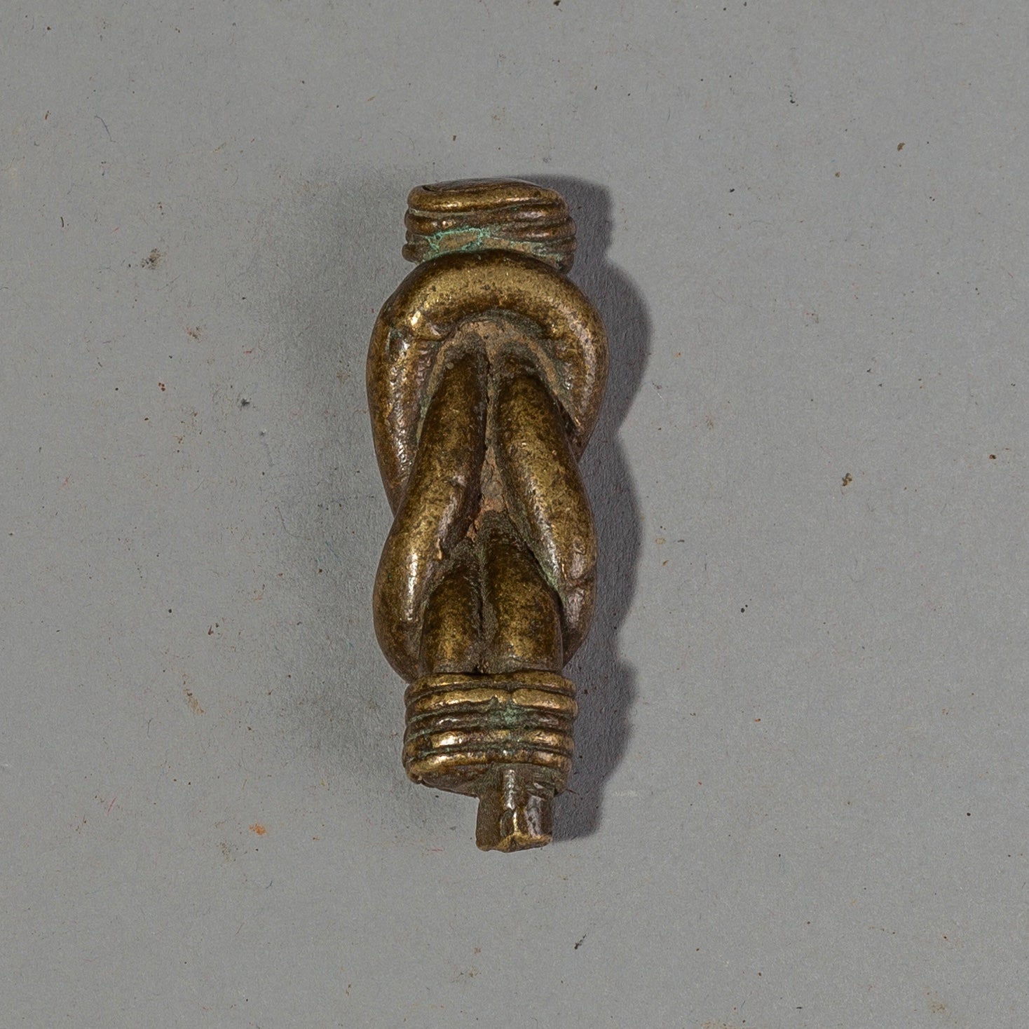 A19THC KNOT OF WISDOM MEASURING WEIGHT FROM THE GOLD TRADE (No 2204)