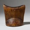 *A WELL USED BLOCK HEADREST FROM GURAGE TRIBE ETHIOPIA (No 2817 )
