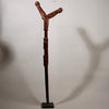 A SUPERB COPULATING COUPLE LOBI STAFF , LOBI TRIBE IVORY COAST W. AFRICA ( No 1171)