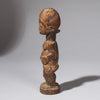 AN ENCRUSTED BAULE ALTAR FIGURE, IVORY COAST, W AFRICA   ( No 385)