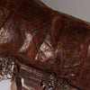 AN INTRICATE TUAREG LEATHER CUSHION FROM THE SAHARA, NIGER ( No 1247)