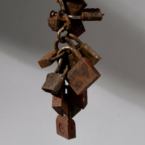 A FETISH LOCK CLUMP FROM THE EWE TRIBE OF GHANA W.AFRICA ( No 805)