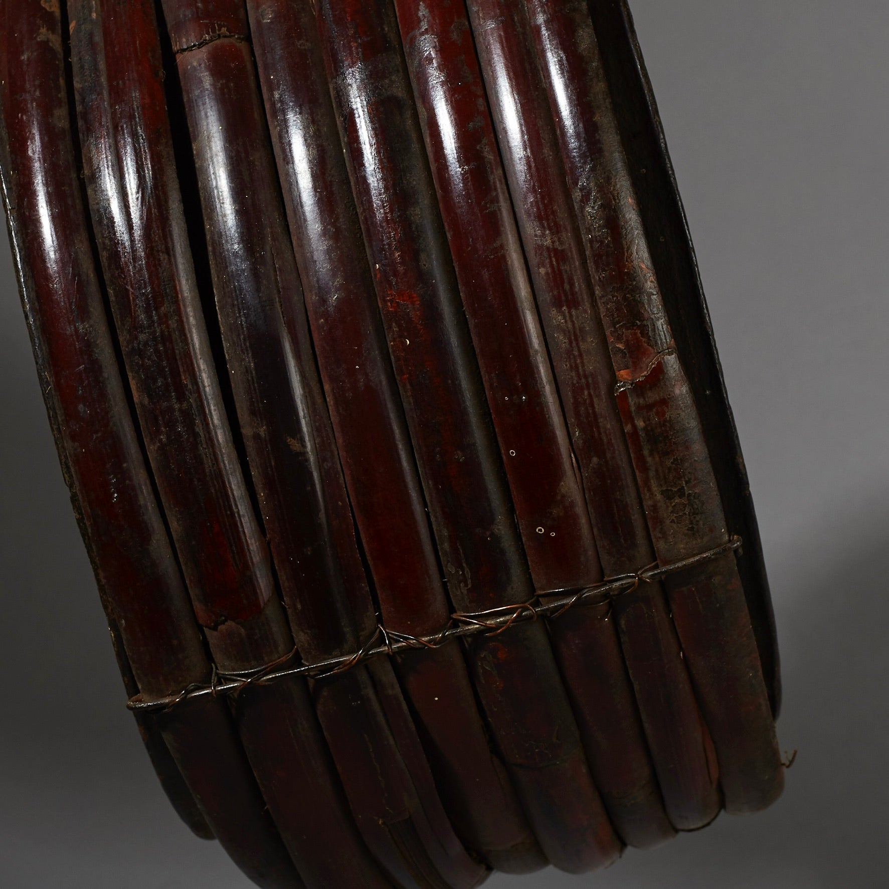 A TRADITIONAL BAMBOO +BARK BELT FROM PAPUA NEW GUINEA (No 2658)